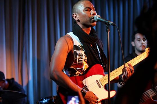 Miguel Performing at the Canal Room in New York City
